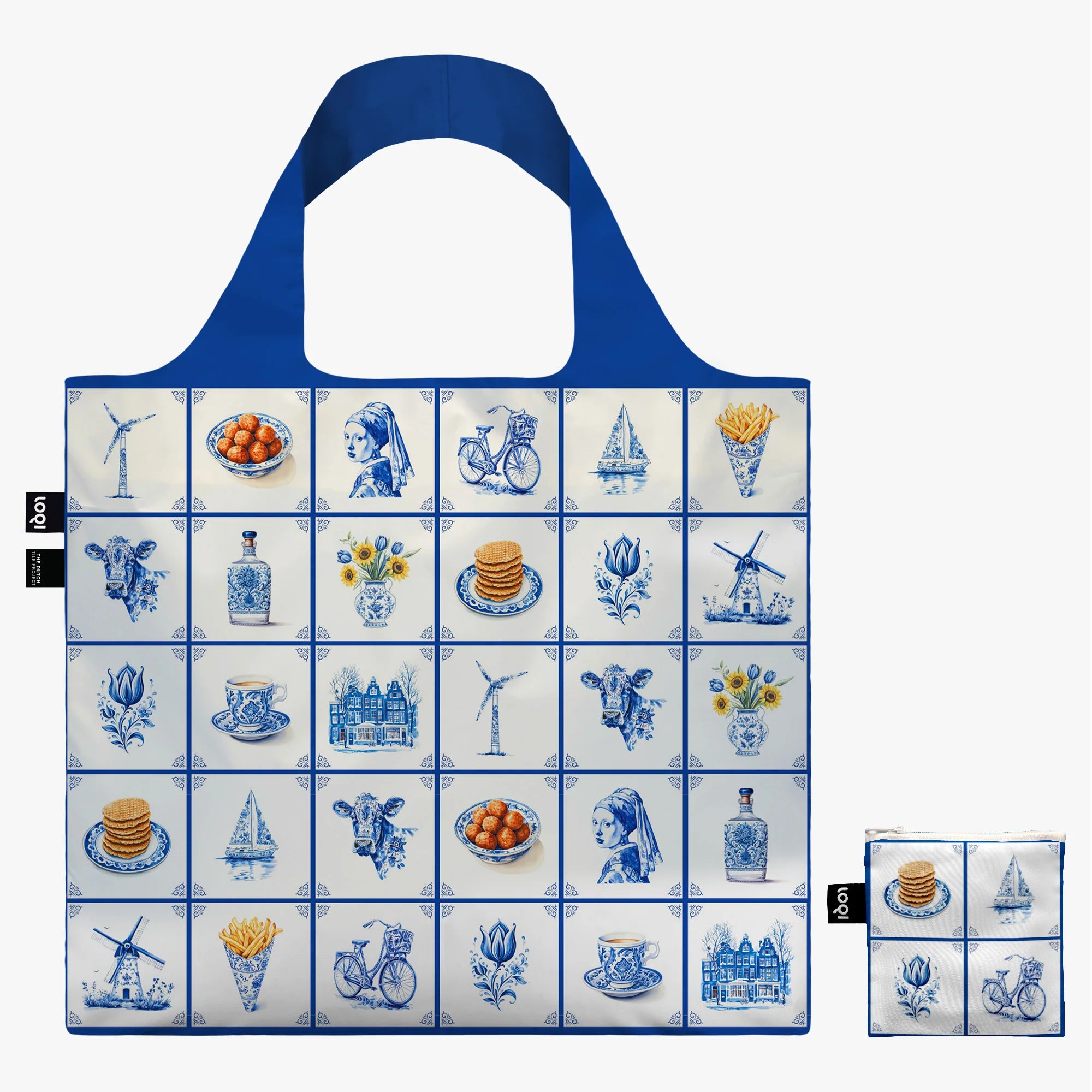 TDTP x LOQI - Recycled Tote Bag "Dutch Icons"
