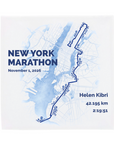 Personalisable New York Marathon Tile