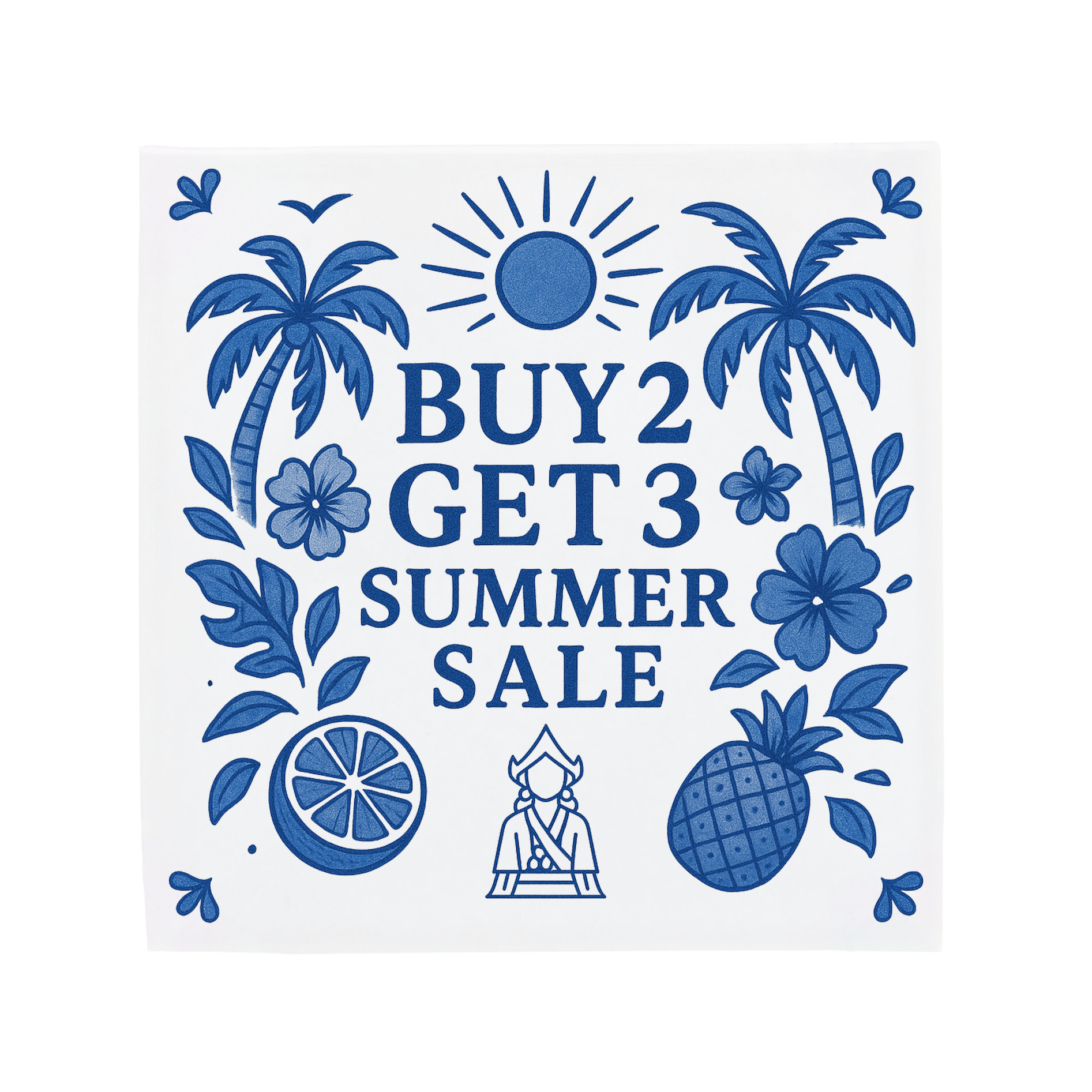 Summer sale: buy 2, get 3 tiles