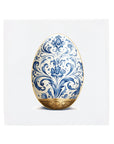 Delfts Blauwe Keramiektegel: Gouden ei