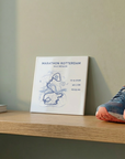 Personalised Rotterdam Marathon Tile