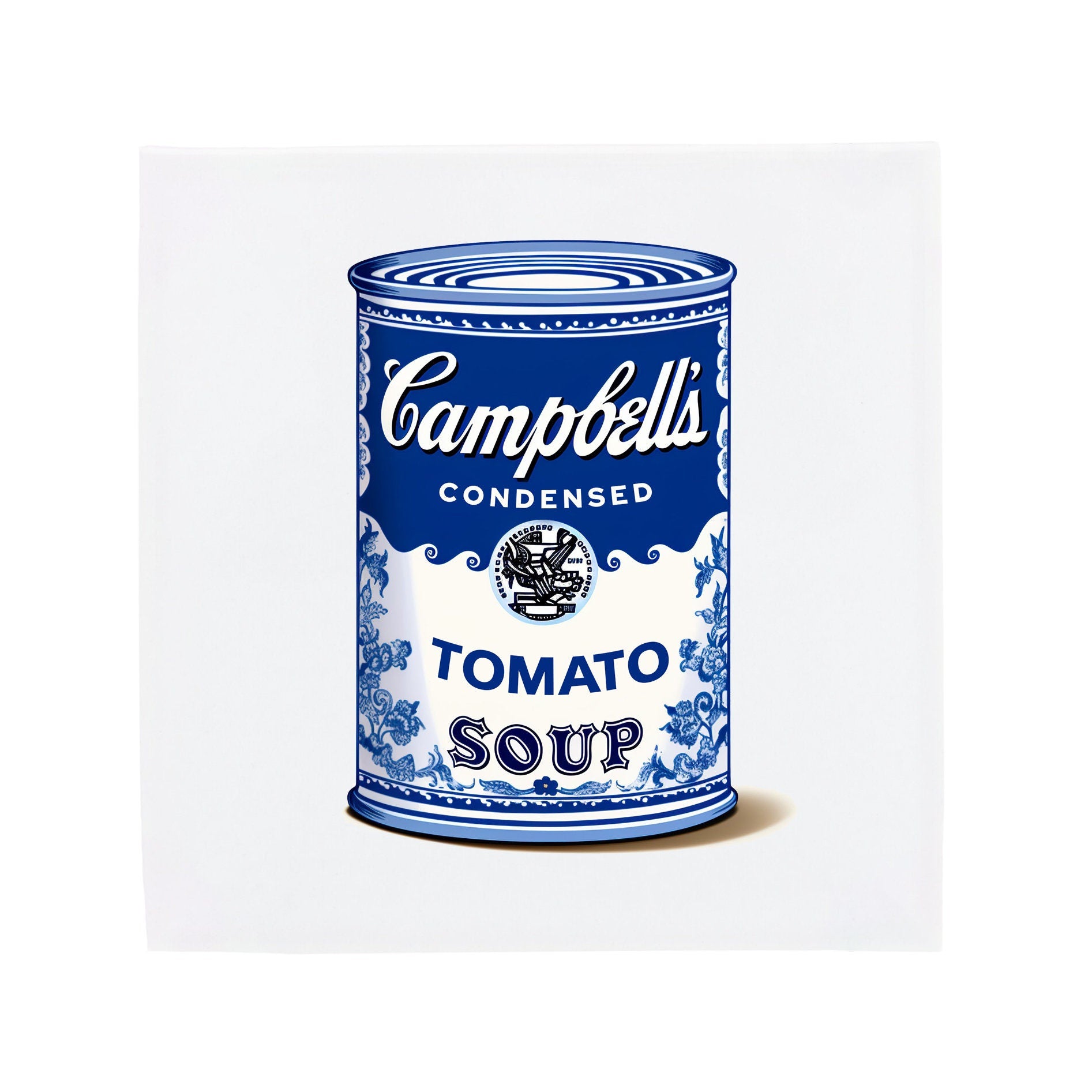 Campbell's Tomato Soup | The Dutch Tile Project | Delft Blue