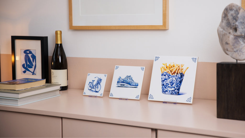 The Dutch Tile Project | Delft Blue tiles with a Modern Twist