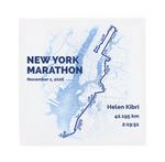 Personalisierte New York Marathon Fliese
