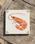 Shellfish platter bundle of Corinne Alexander limited edition tiles displayed together