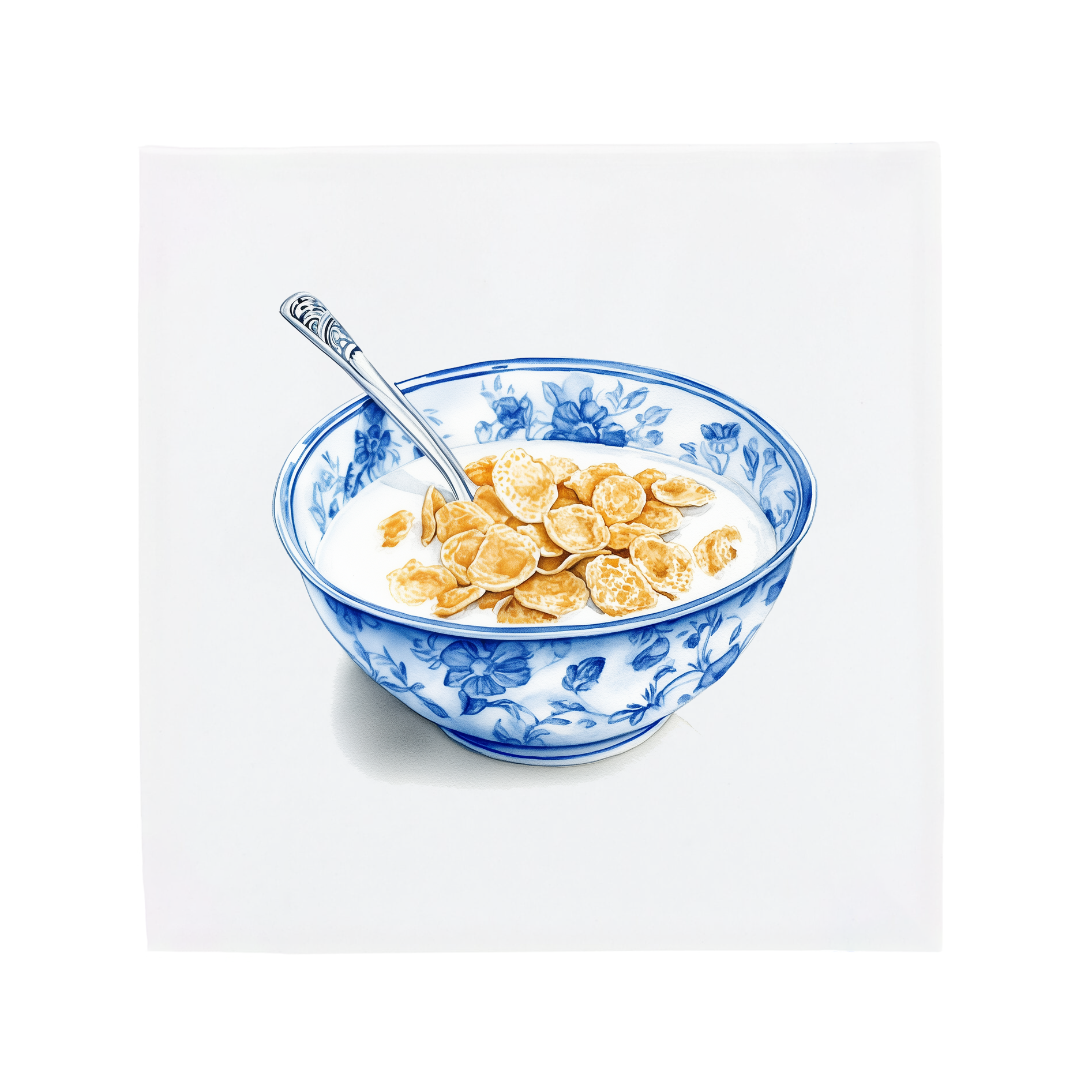Cornflakes mit Milch