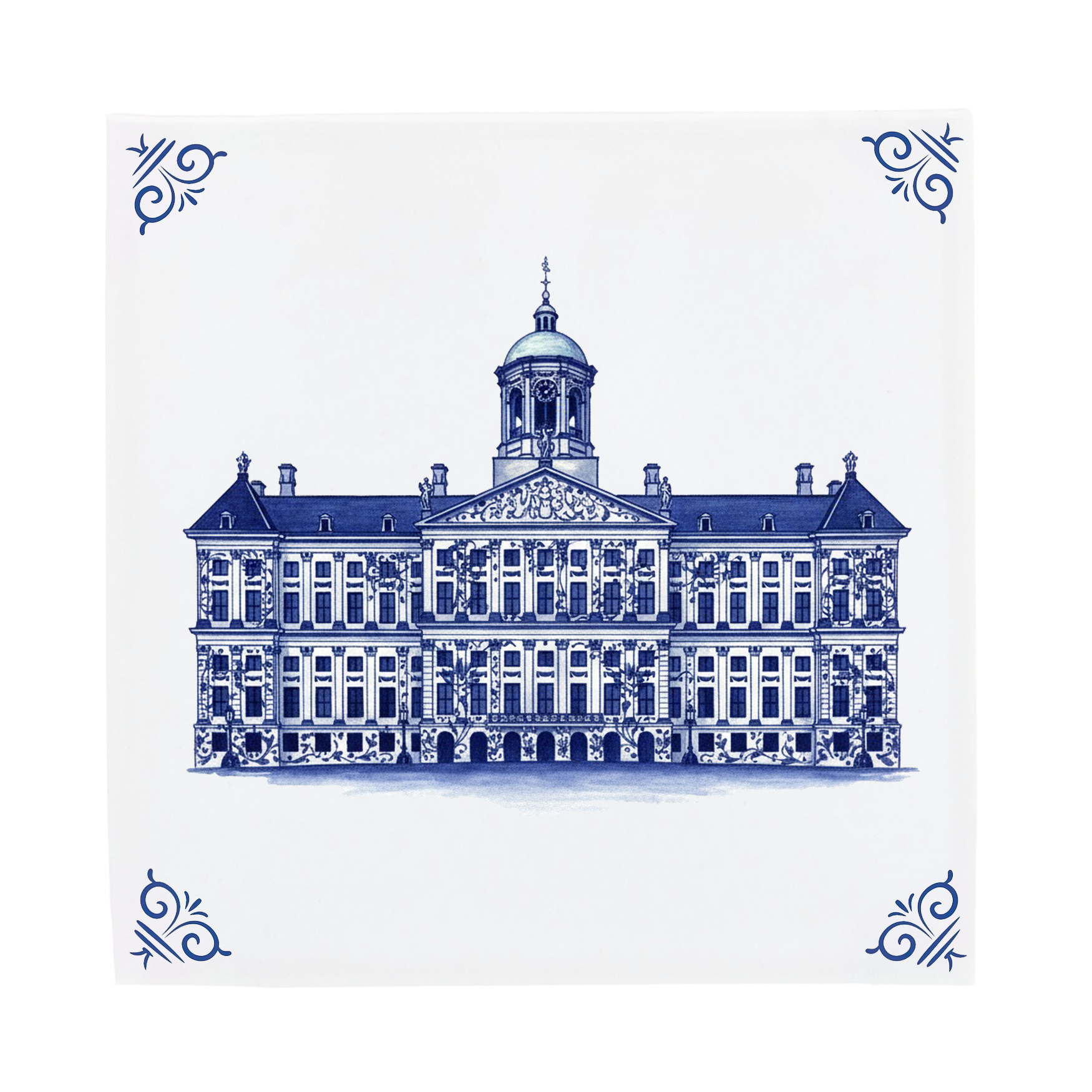Create Your Own Delft Blue Tile | Delftify by The Dutch Tile Project