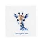 Personalised Giraffe Birth Tile