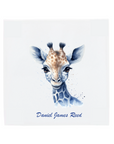 Personalised Giraffe Birth Tile