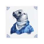 Seelöwe mit Tattoos