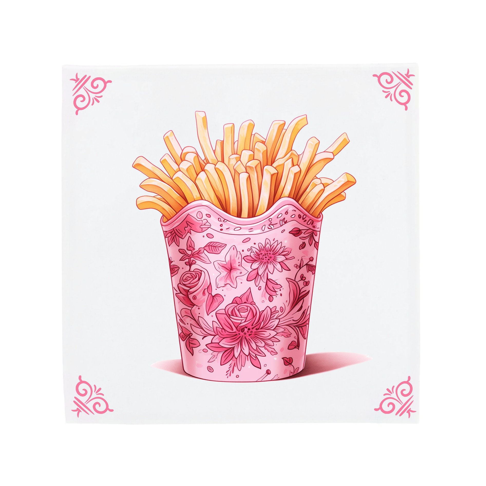 Roze frietjes van McDonalds